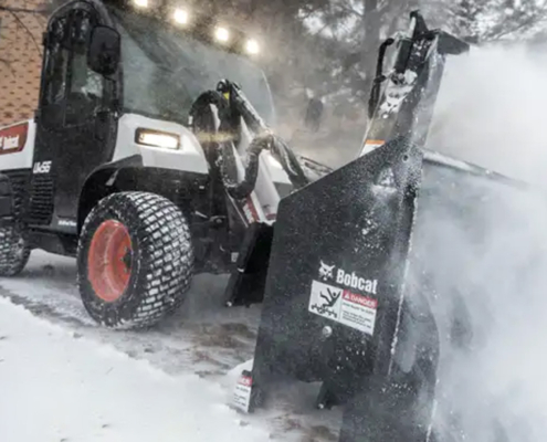 Bobcat-uw56-Toolcat-Snowblower Tahoe Truckee Glenshire Snow Removal