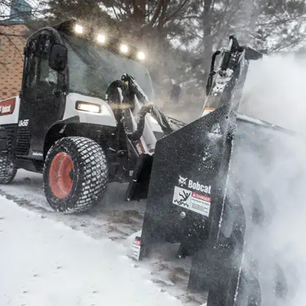 Bobcat-uw56-Toolcat-Snowblower Tahoe Truckee Glenshire Snow Removal
